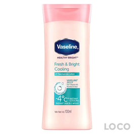 Vaseline Healthy Bright Lotion Fresh & UV 100ml - Bath Body